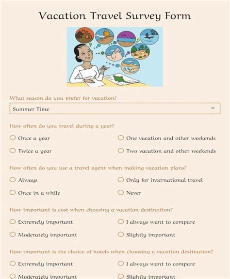 Travel Survey Questions and Templates .